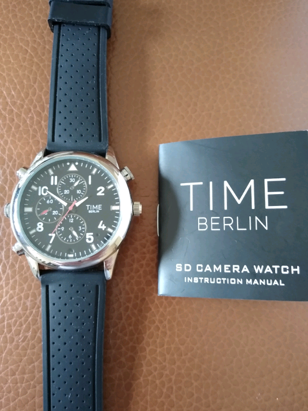 time berlin sd camera watch instructions